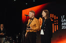 Tomas Miliauskas and Monika Sadaukaitė Miliauskienė at LT Game Awards 2023